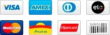 Métodos de pago aceptados